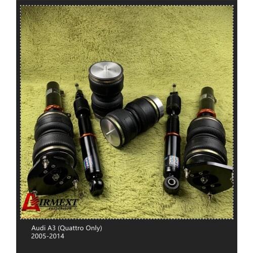 For AUDI A3/S3/RS3 Quattro 8P (2003~2013)/Air suspension kit /coilover +air spring assembly /Auto parts/air spring/pneumatic