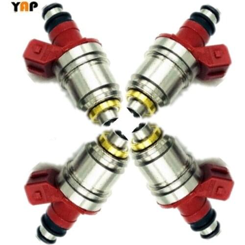 NEW FUEL INJECTOR (4) FOR Nissan Pickup D21 2.4L L4 16600-86G00 JS21-1 JS211 1990-1995
