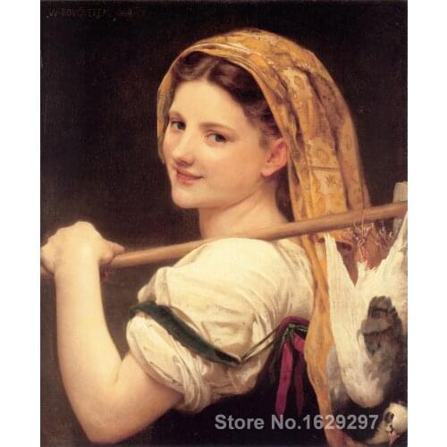 The return of the market by William Adolphe Bouguereau paintings For sale Home Decor Hand painted High quality