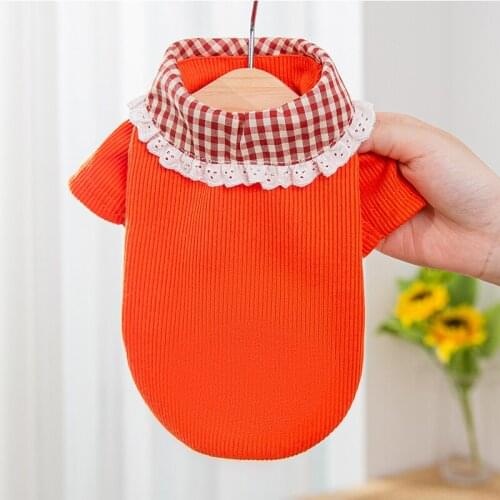 Cute Dog Shirt Summer Pet Dog Clothes T-shirt Pajamas Spring Dog Clothing Puppy Yorkshire Pomeranian Poodle Schnauzer Costumes