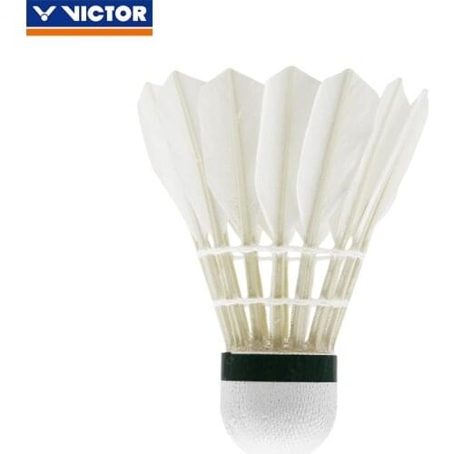 New Arrival Victor Badminton Durable Duck Shuttlecock 3pcs/tube