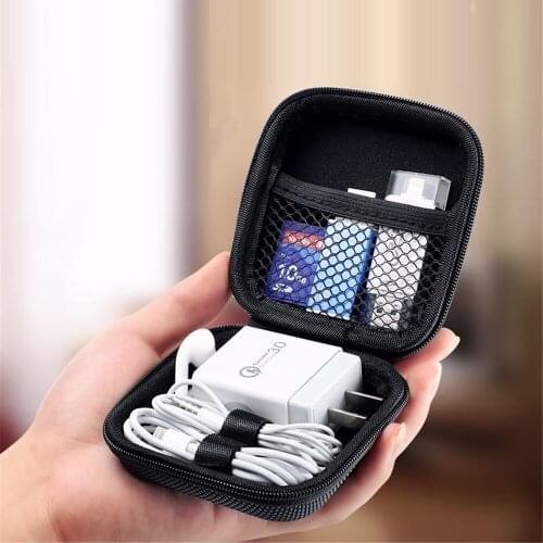Cable Organizer Bag Headphones Case Electronic Gadget Organizer Cable Bag USB Wires Charger Digital Storage Box Rangement Holder