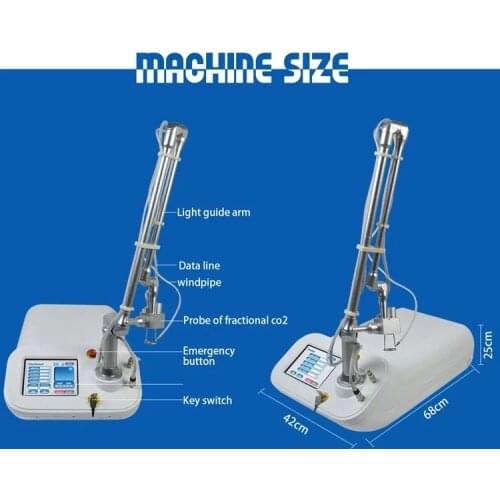 Portable CO2 Fractional Laser Vaginal Tightening Facial Resurfacing Wrinkles Removal Machine