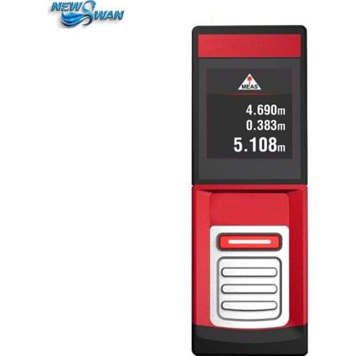 Professional High Sensitive D5T Red Handheld Laser Rangefinder Touch Screen Laser Distance Meter 20m Measuring Instrument