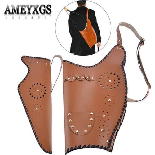 Traditional Bow Bag Portable Arrow Quiver Outdoor Bow and Arrow Hunting Shooting Storage Recurve Bow Sac For Archery Accessories