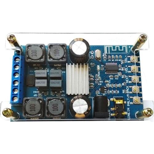 TPA3116 50W x2 2.0 Audio Wireless Bluetooth Stereo HIFI Digital power amplifier Board With Shell