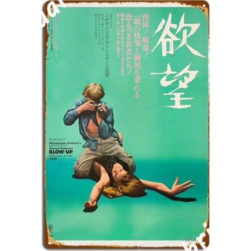 Blow Up Vintage Poster Japanese Metal Sign Retro Garage Decoration Wall Wall Mural Tin Sign Posters