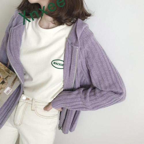 Xnxee Women's Cardigans With A Hood