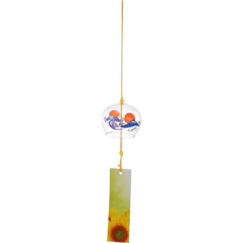 Japanese Wind Bell Japan Wind Chimes Handmade Glass Furin Home Decors Spa Kitchen Office Decor
