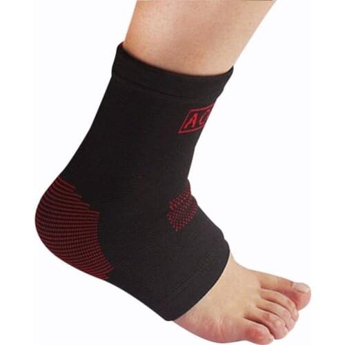 1pc Ankle Support Breathable Nylon Acrylic Heel Cover Protective Wrap Fitness Footwear Sportswearym