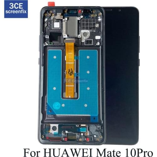 100% Original 6.0'' OLED Display with frame for Huawei Mate 10 Pro BLA-L09 LCD Touch Screen Digitizer Assembly Repair Parts