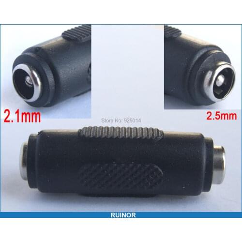 50PC 5.5X 2.1mm to 2.5mm DC Socket Charger Terminals for Video CCTV TWISTED PAIR