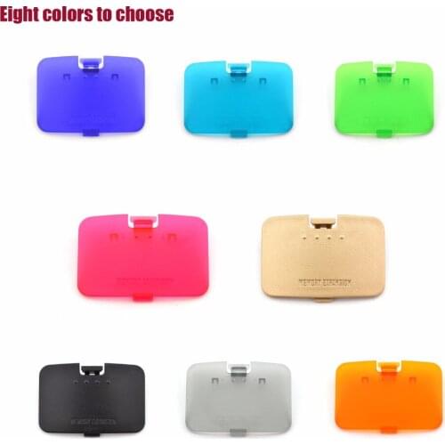 500PCS Replacement Jumper Pak Memory Expansion Door Cover Lid Part for Nintend 64 for N64 repair part