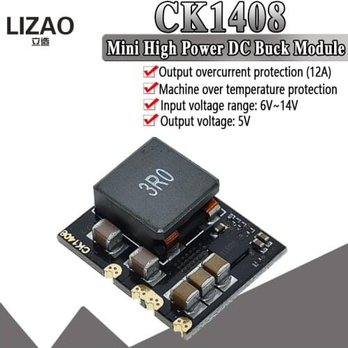 DC-DC Buck Power Supply Module 6V 12V To 5V 8A Switch Power Supply Module 40W mini module High-Efficiency Intelligent Home