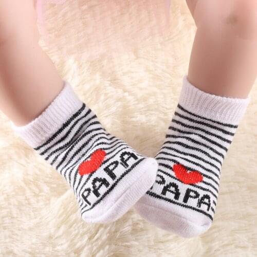 Beautiful Baby Newborn Infant Girls Kids Stripe Cotton Lovely Princess girls socks