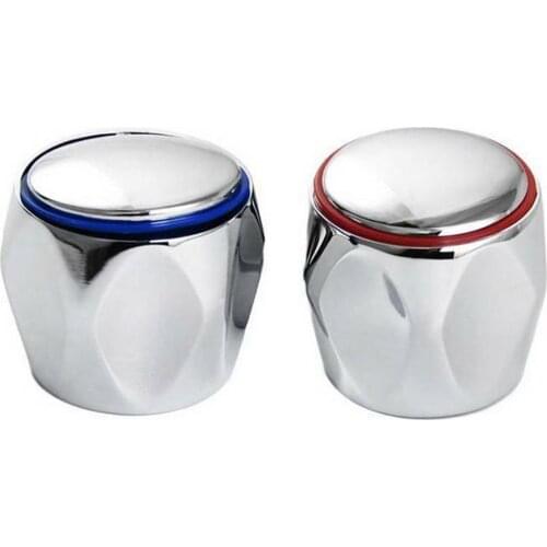 Bathroom Red Tap Handle Spray Head Faucet Sink Plumbing ABS Buttons Hand Plastic Cold Accessories Wheel P0D6