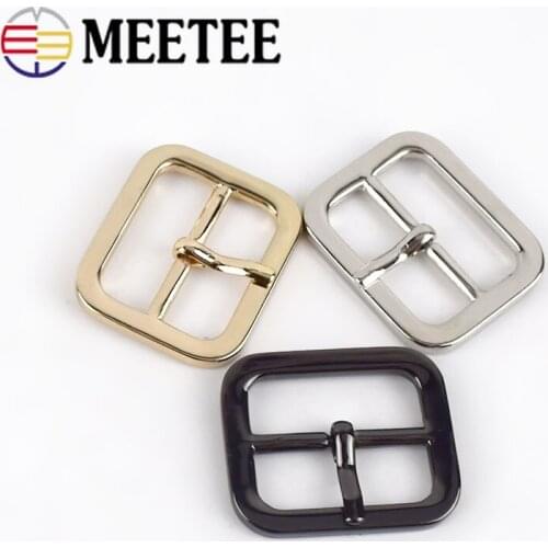 5/10pcs 25mm Metal Pin Buckle for Bag Shoes Strap Belt Adjust Handbag Webbing Buckles Snap Clasp DIY Leather Craft