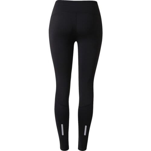 2018 New Womens Reflective Sports Fast Dry Pure Pants Stretch Riding Fitness Workout Moisture-Drying Pantsym