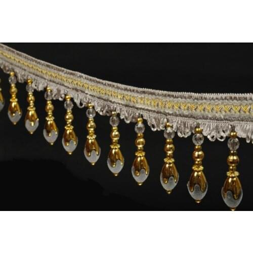 Trim Sewing Tassel Fringe for Curtains 5 Meters / 16.4 Ft 10 Colors