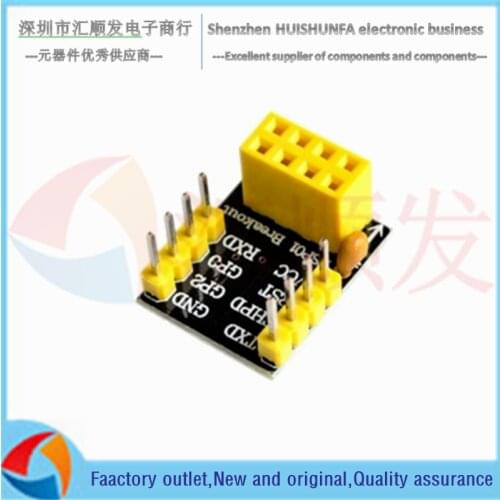 Esp01/01s transfer board bread board adapter ESP8266 ESP01 ESP01S no welding