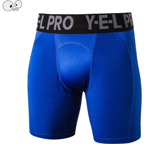 2018 Mens Pro Compression Tights Shorts Skinny Bodybuilding Rashguard MMA Boxers Breathable Running Fitness Gym Panties Trousers