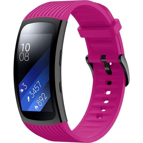 Candy colors Replacement Wristband For Samsung Gear Fit 2 Pro Band Luxury Silicone Watchband For Samsung Fit 2 SM-R360 Strap L/S