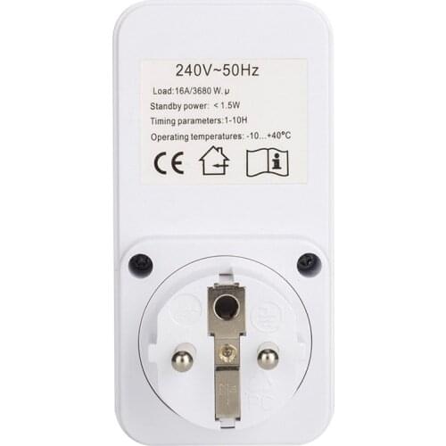 Digital Timer Socket Countdown Intelligent Time Setting Switch Timer Control Socket Electronic Countdown Switch Controller