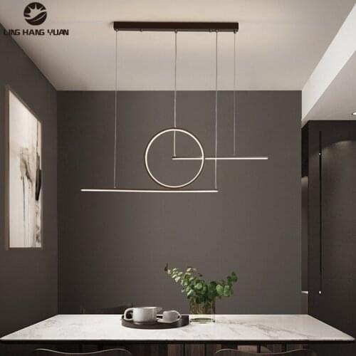 Modern Led Chandelier 110V 220V Ceiling Chandelier Lighting for Living room Dining room Kitchen Ceiling Hanging Lamp Lustre 90CM