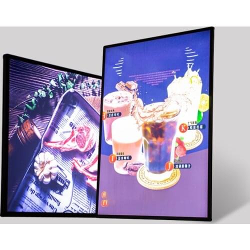 A3 menu led display backlit led panel led glass panel light box