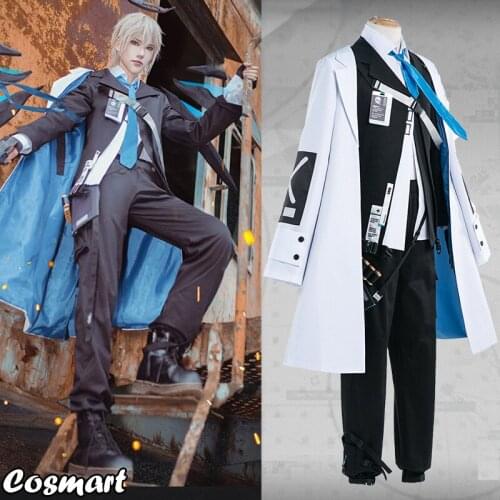 Game Arknights Executor Sectator Wutimiling Uniform Cosplay Costume Halloween Outfit For Men New 2020
