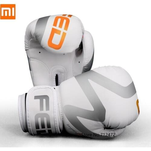 Youpin men woman Fitness fight training boxing gloves Comfortable durable PU Leather Latex Gloves Fight gloves