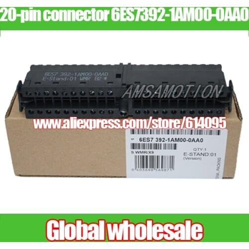 1pcs 20-pin front connector 6ES7392-1AM00-0AA0 / S7300PLC connector for Siemens Electronic Data Systems