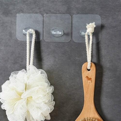 1 Pcs Practical Holder Mop Organizer Garden Storage Rack Kitchen Tool Hanger Folding Rack Metal Tools Behind Doors/On Walls