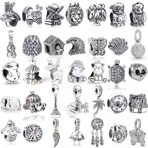 2Pcs/Lot BRACE CODE Rich Theme Charm Bead Making Mens and Womens Bracelets, Bangles Jewelry, DIY Brand Jewelry Gifts