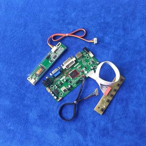 20-Pin LVDS 1280*800 HDMI-compatible DVI VGA M.NT68676 controller driver board Kit Fit B133EW01/LP133WX1 panel 1CCFL LCD display
