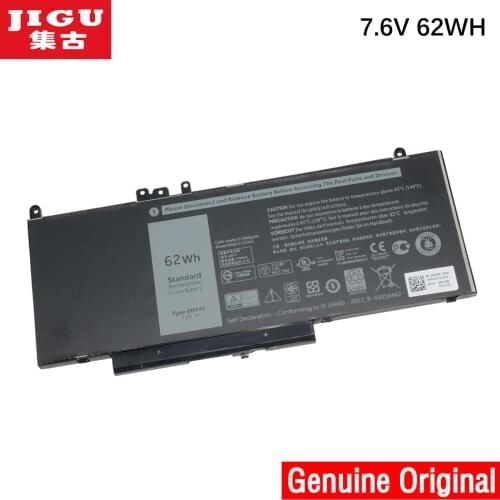 JIGU 6MT4T Laptop Battery For Dell Latitude E5470 E5570 Notebook 15.6" M3510 TXF9M 79VRK 07V69Y 7V69Y 7.6V 62WH