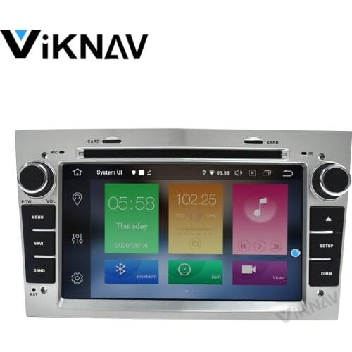2 din Android 10 Car radio multimedia for Opel Vauxhall Astra H G J Vectra Antara Zafira Corsa Vivaro Meriva Veda car stereo