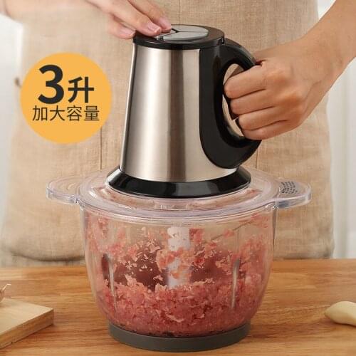 Meat Grinders Household electric meat grinder stainless steel automatic commercial large capacity ground the filling
