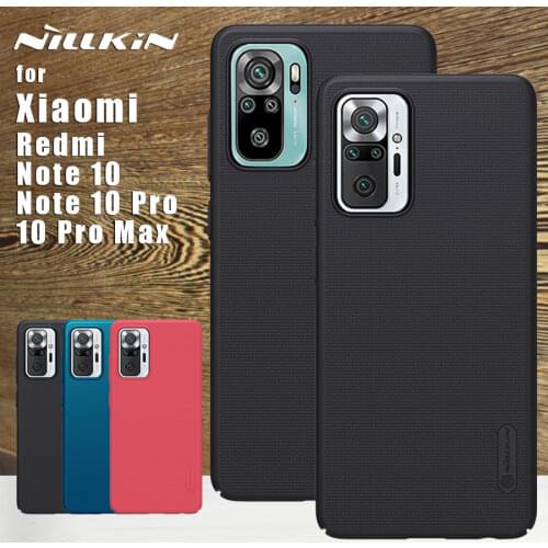 Nillkin for Xiaomi Redmi Note 10 Case Super Frosted protective cases Back Cover for Redmi Note 10 Pro / 10 Pro Max