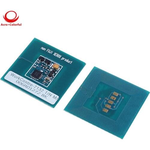 3 sets 006R01270 006R01273 006R01272 006R01271 toner reset chip for Xerox WorkCentre 7132 7232 7242 WC 7132 laser printer
