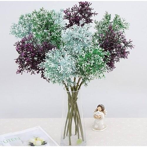 1 PCS European Fruit Plant Artificial Flowers Bouquet Home Wedding Decorative Floristry 4 Colors