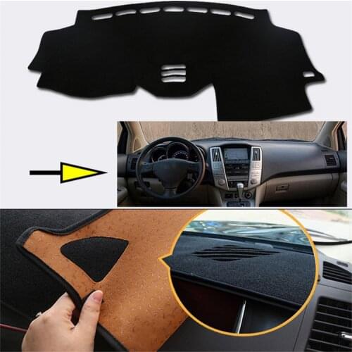 Interior Dashboard Carpet Photophobism Protective Pad Mat For Lexus RX350 2007