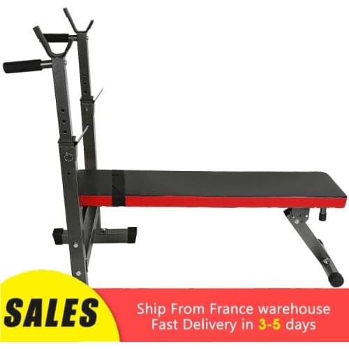 Multifunctional Weightlifting Bed Foldable Fitness Weight Benches Body Building Muscle StrengthTraining Shaping Equipment HWC