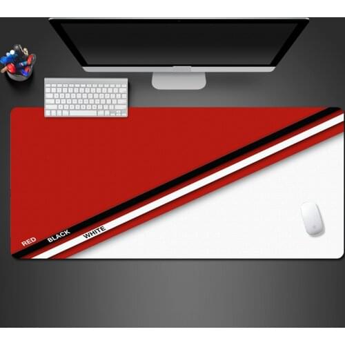 Fashionable And Cool Color Combination Advanced Mouse Pad Modern Anti-Slip Rubber Washable Customized Edge XXL Mats Give Gamer