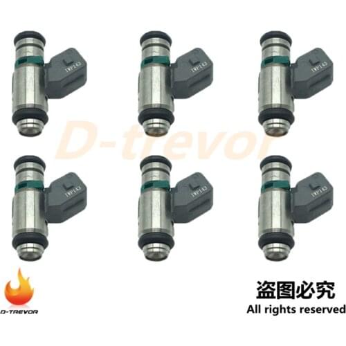 Set of 6 Oem IWP-143 Fuel Injector nozzle For Renault Clio 2002-2004 1.6L 2.0L IWP143 8200128959 50102602Y 142-660