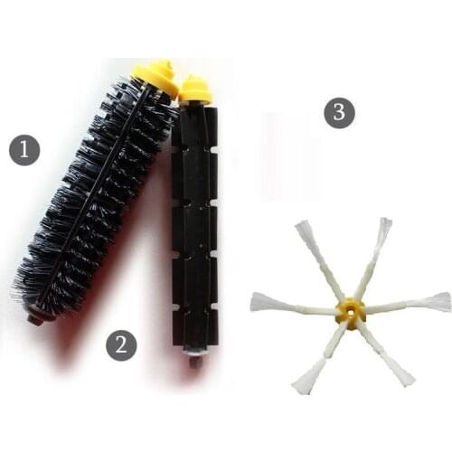 New Flexible Bristle Brush 6-Armed Side Brush Set for iRobot Roomba 600 700 Series 620 630 650 660 760 770 780