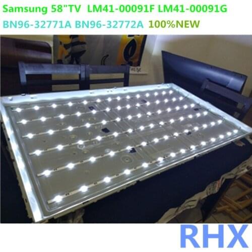 58 inch use aluminium 100%new LCD TV backlight bar LM41-00091F FOR CY-HH058BGNV1H 58" SAM SUNG UE58H5200AK TV 100%NEW