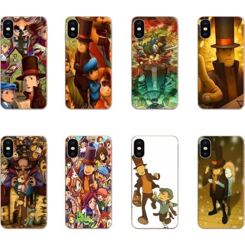 Professor Layton And The Curious Village For HTC Desire 530 626 628 630 816 820 830 One A9 M7 M8 M9 M10 E9 U11 U12 Life Plus