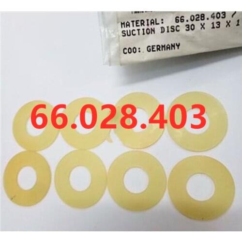 100pcs Original accessories for Heidelberg presses Nozzle piece 66.028.403 30 * 13 * 1mm