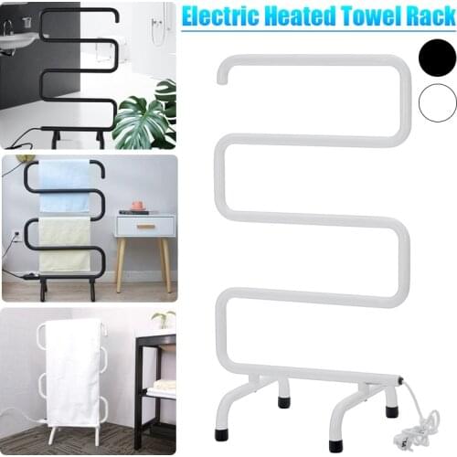 Bathroom Fittings Electric Heated Towel Rack,Stainless Steel Sterilizing Towel Dryer Constant Temperature Towel Warmer Rail